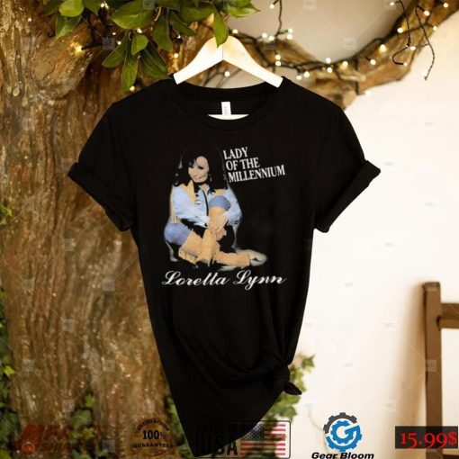 Lady Of the Millennium Loretta Lynn Tshirt