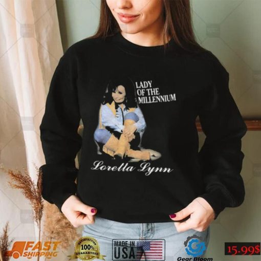 Lady Of the Millennium Loretta Lynn Tshirt