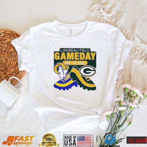 Lambeau Field Gameday Packers Vs. Rams 12 19 Gameday Shirt