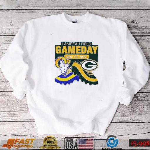 Lambeau Field Gameday Packers Vs. Rams 12 19 Gameday Shirt