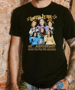 Loretta Lynn 60th Anniversary 1960  2022 Thank You For The Memories Signatures Shirt