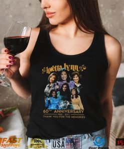 Loretta Lynn Aniversary Thank You For the Memories Tshirt