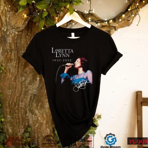 Loretta Lynn Country Music Memories Tshirt 1932 – 2022