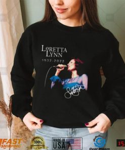 Loretta Lynn Country Music Memories Tshirt 1932 – 2022