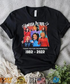 Loretta Lynn Thank You For The Memories 1932 2022 Shirt