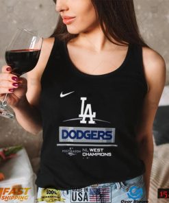 Los Angeles Dodgers Baseball Nike 2022 NL West Champions Men’s shirt