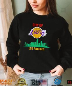 Los Angeles Lakers city of Los Angeles sport shirt