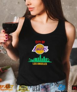 Los Angeles Lakers city of Los Angeles sport shirt