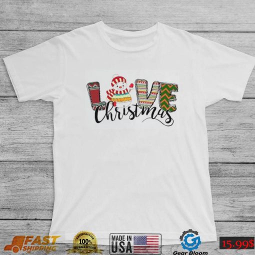 Love Christmas Pajamas T Shirt