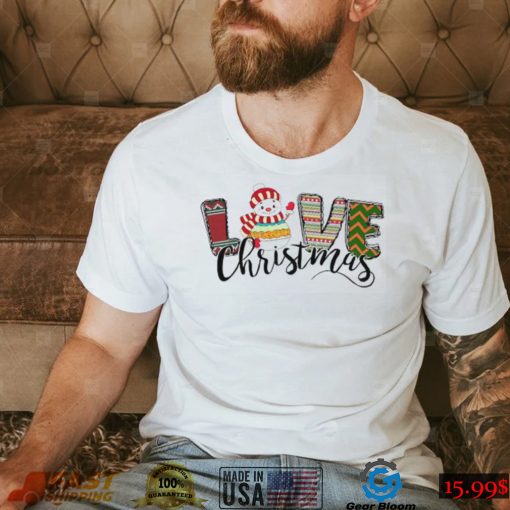 Love Christmas Pajamas T Shirt