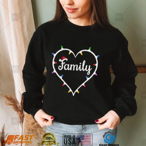 Love My Family 2022 Family Christmas T Shirt