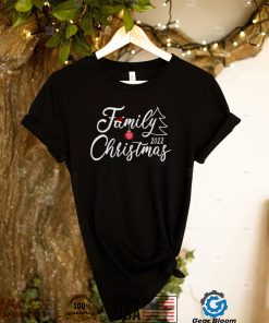 Love My Family Cute 2022 Family Christmas T Shirt