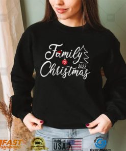 Love My Family Cute 2022 Family Christmas T Shirt