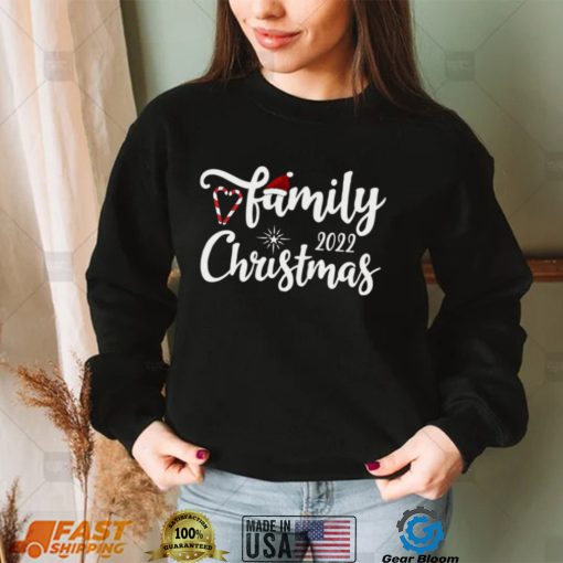 Love My Family Cute Family 2022 Family Christmas T Shirt