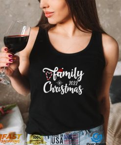 Love My Family Cute Family 2022 Family Christmas T Shirt