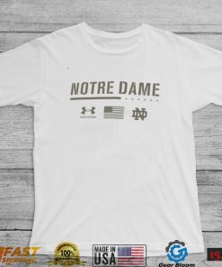 Notre dame fighting irish under armour freedom performance shirt