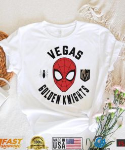 Vegas Golden Knights X Spidey Marvel Spider Man face shirt