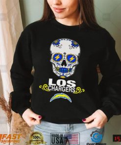 Jen Mills Sugar Skull Los Chargers shirt