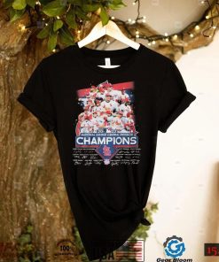 MLB 2022 National League Central Division Champions St Louis Cardinals signatures shirt