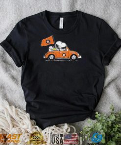 MLB Houston Astros Snoopy Drives Houston Astros Beetle Car Shirt