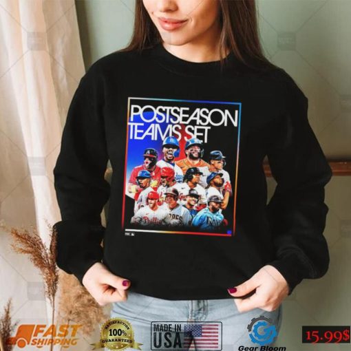 MLB Postseason 2022 Team Set Shirt