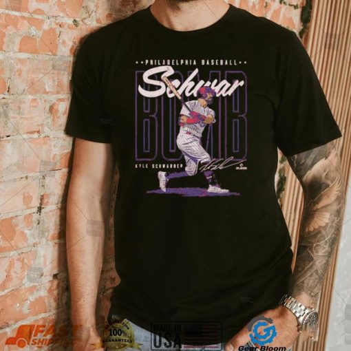 Kyle Schwarber Philadelphia Phillies Schwarbomb Signature Shirt