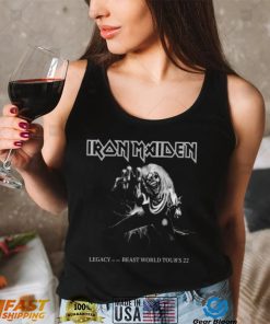 Maiden Legacy Music Tour Rock Band T Shirt