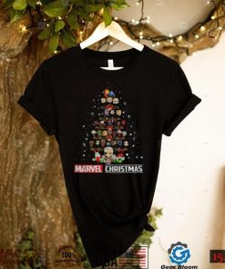 Marvel Avengers Chibi tree Marvel Christmas 2022 shirt