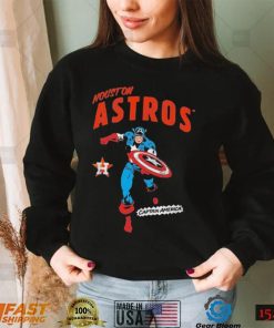 Marvel Captain America Houston Astros Shirt