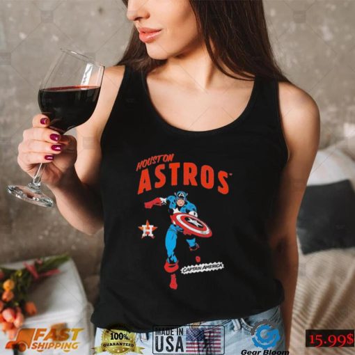 Marvel Captain America Houston Astros Shirt