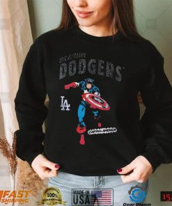 Marvel Captain America Los Angeles Dodgers Shirt