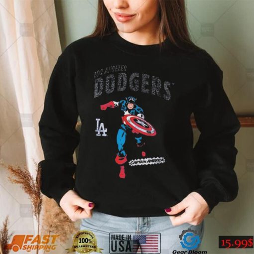 Marvel Captain America Los Angeles Dodgers Shirt