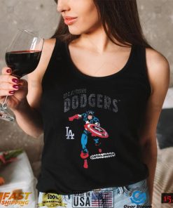 Marvel Captain America Los Angeles Dodgers Shirt