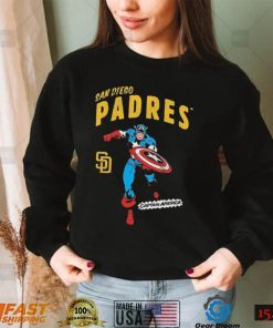 Marvel Captain America San Diego Padres Shirt