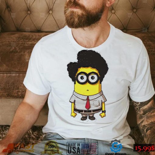 Maurice Moss is a Minion shirt