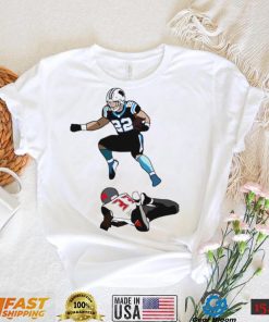 McCaffrey CMC Number 22 football art shirt