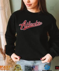 Mens City Classic Baseball Atlanta Braves Crew Neck Tee T Shirt, Atlanta Baseball Christmas Shirt, Gift Birthday Gift, Top Tees