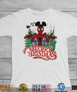 Merry Christmas Spiderman Mickey 2022 shirt