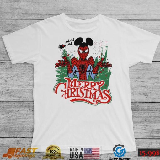 Merry Christmas Spiderman Mickey 2022 shirt
