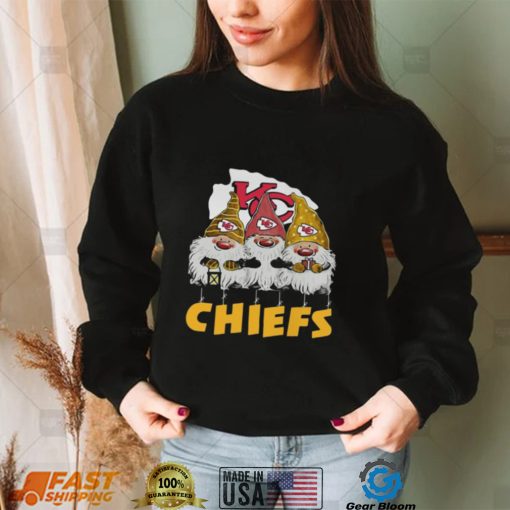 Mery Christmas Xmas Funny Gromes Kansas City Chiefs Shirt