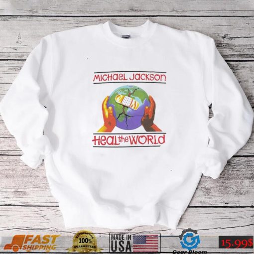 Michael Jackson Heal the World retro shirt