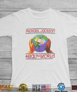 Michael Jackson Heal the World retro shirt