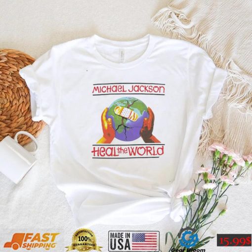 Michael Jackson Heal the World retro shirt