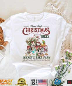 Mickey Farm Fresh Christmas Disney T Shirt