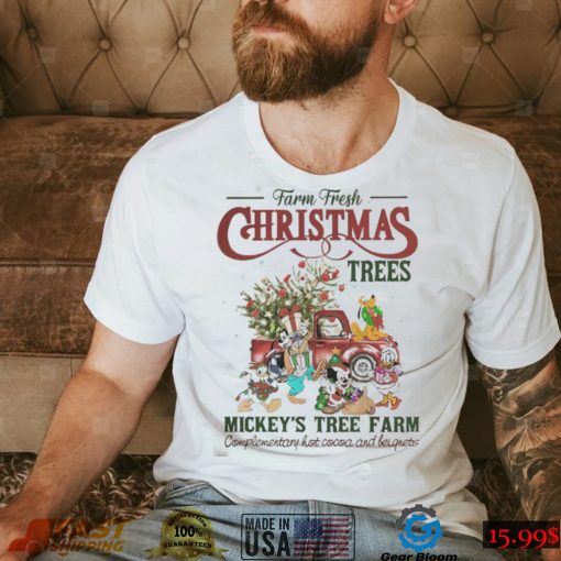 Mickey Farm Fresh Christmas Disney T Shirt