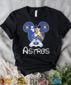 Mickey Mouse Heart Love Houston Astros 2022 Shirt