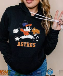 Mickey Mouse Play Baseball Houston Astros Shirt