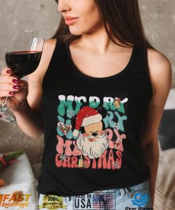 Mickey Santa Disney Merry Christmas T Shirt