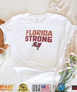 Official NFL Tampa Bay Buccaneers Florida Strong Logo 2022 T Shirt