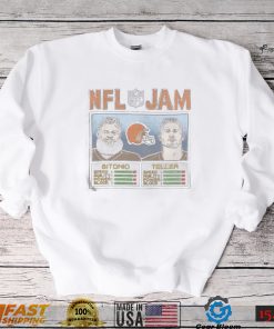 NFL Jam Cleveland Browns Bitonio And Teller shirt